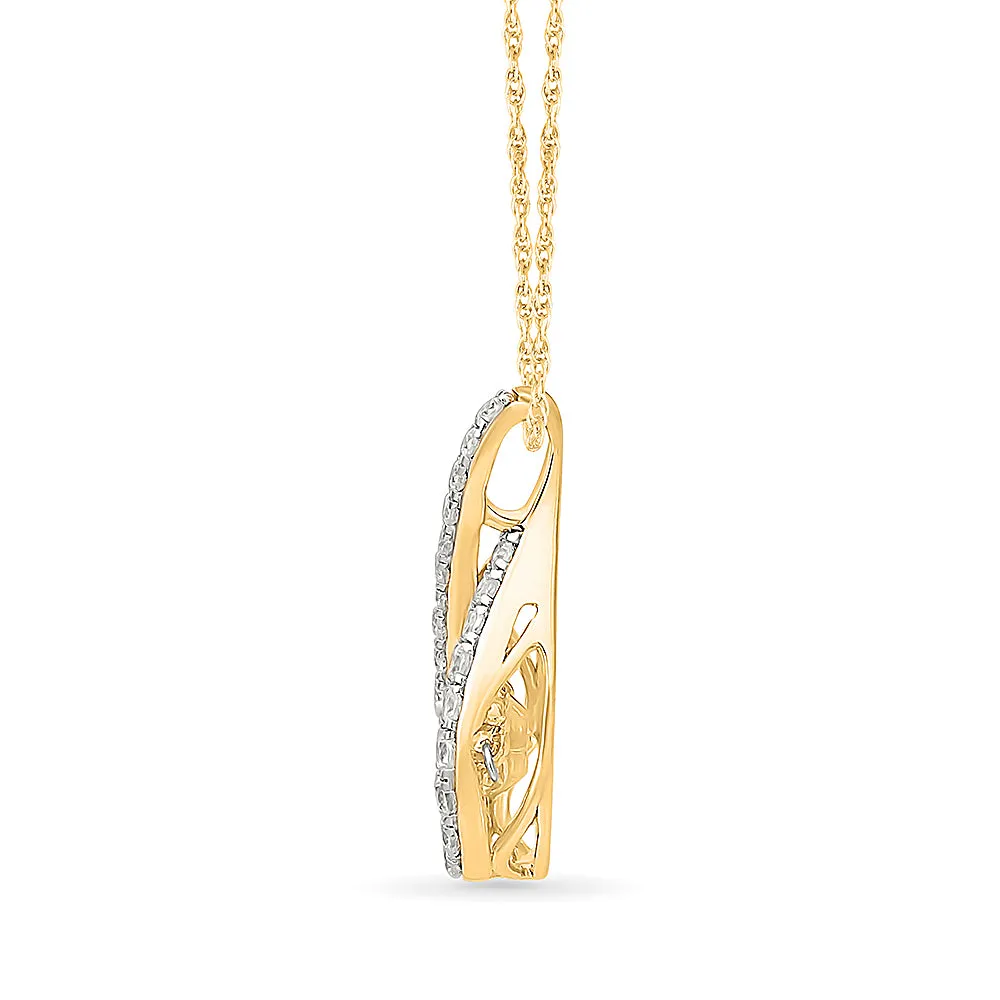 Afra Diamond Pendant