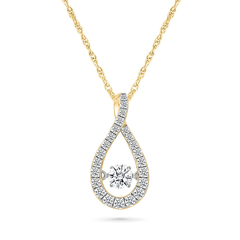 Afra Diamond Pendant