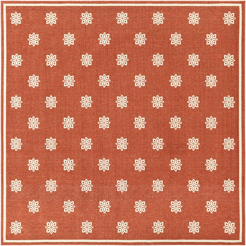 Alfresco Finish Cherry/Beige Area Rug
