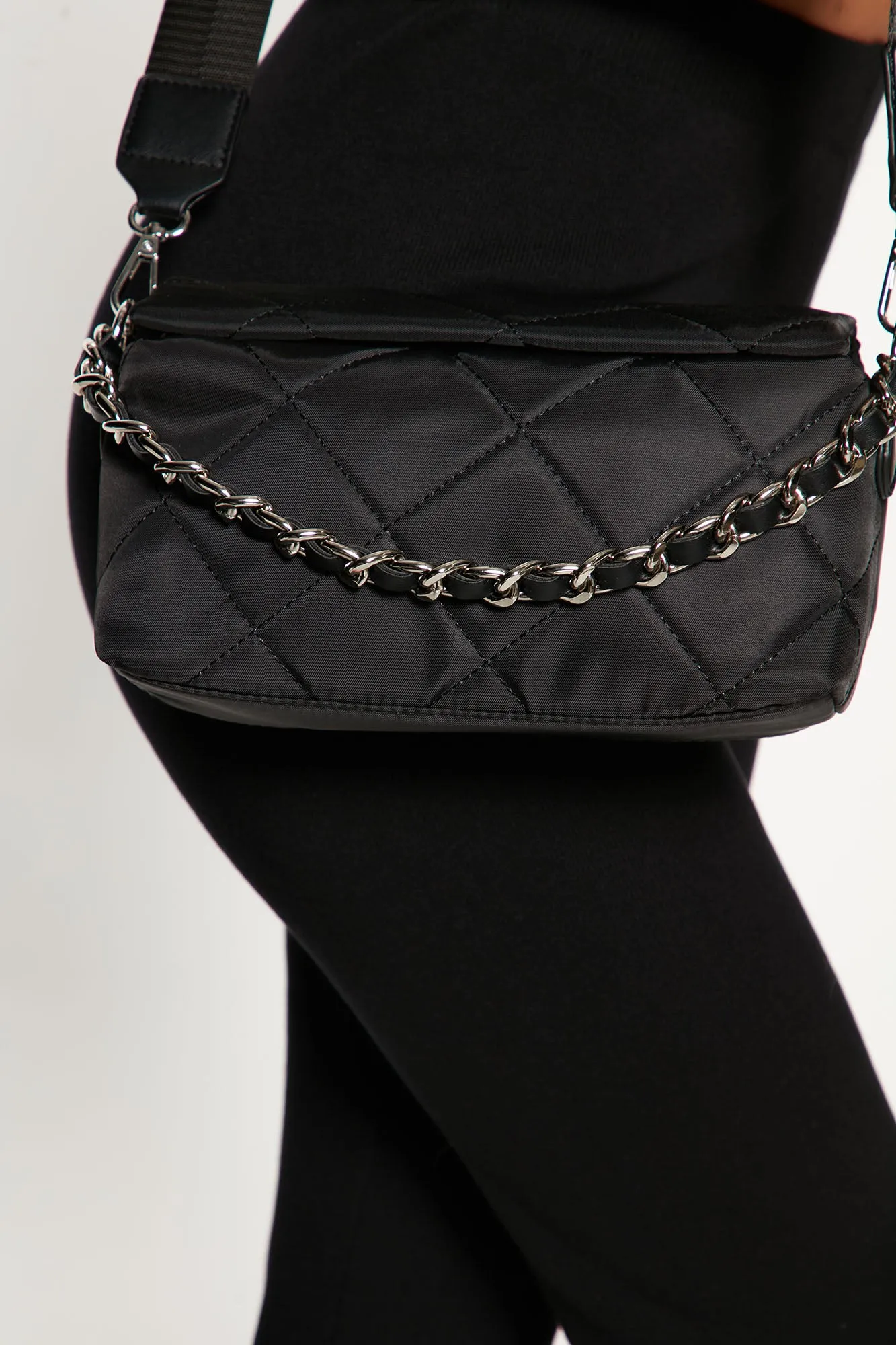 Always So Chic Satchel Handbag - Black