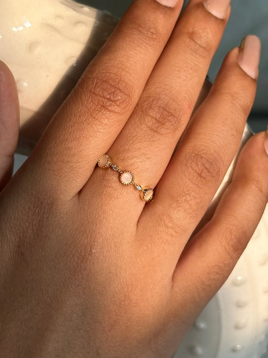 Blush Delicate Ring