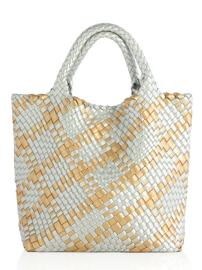 BLYTHE PLAID MINI TOTE