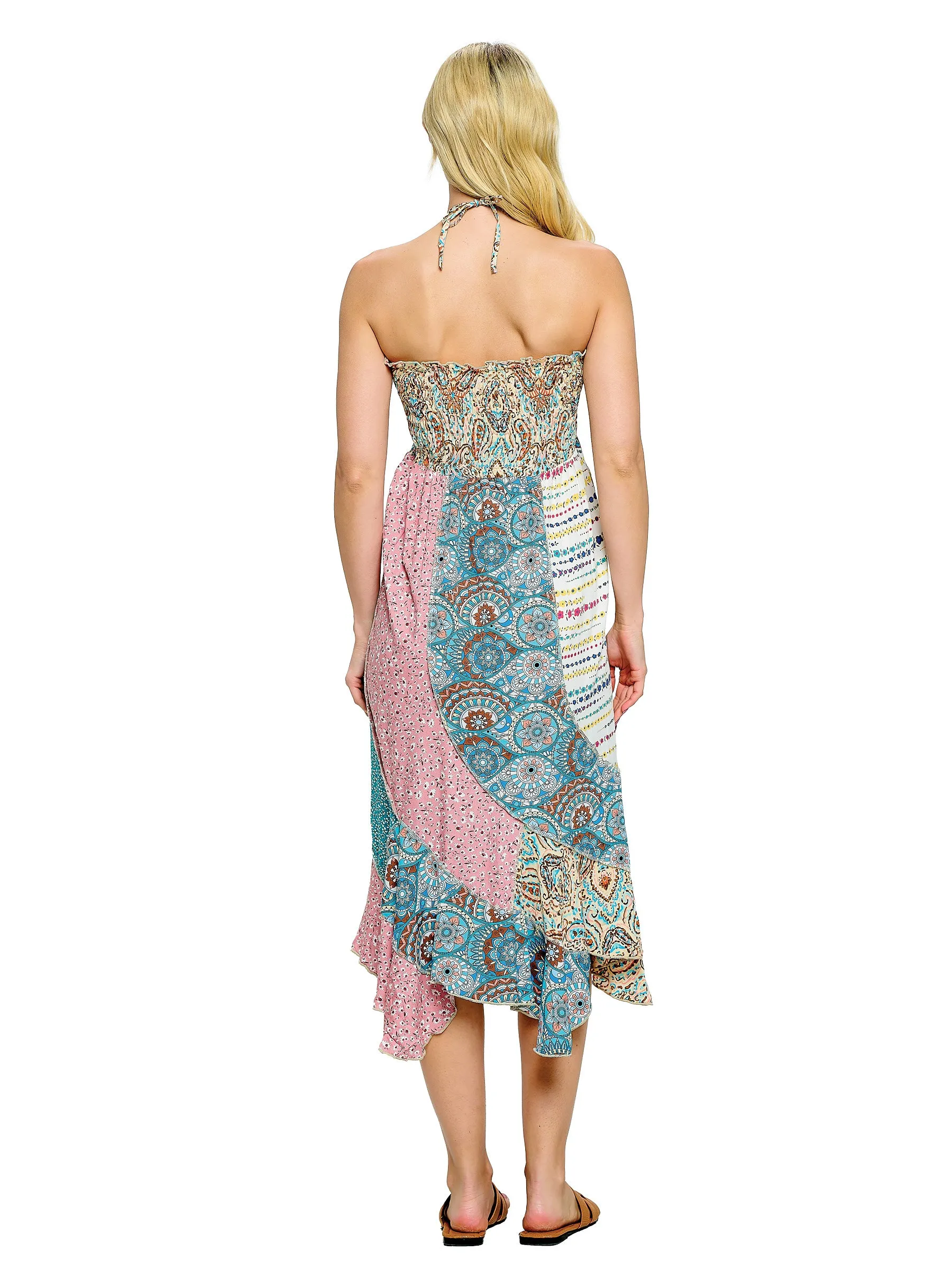 Boho Convertible Dress to Skirt
