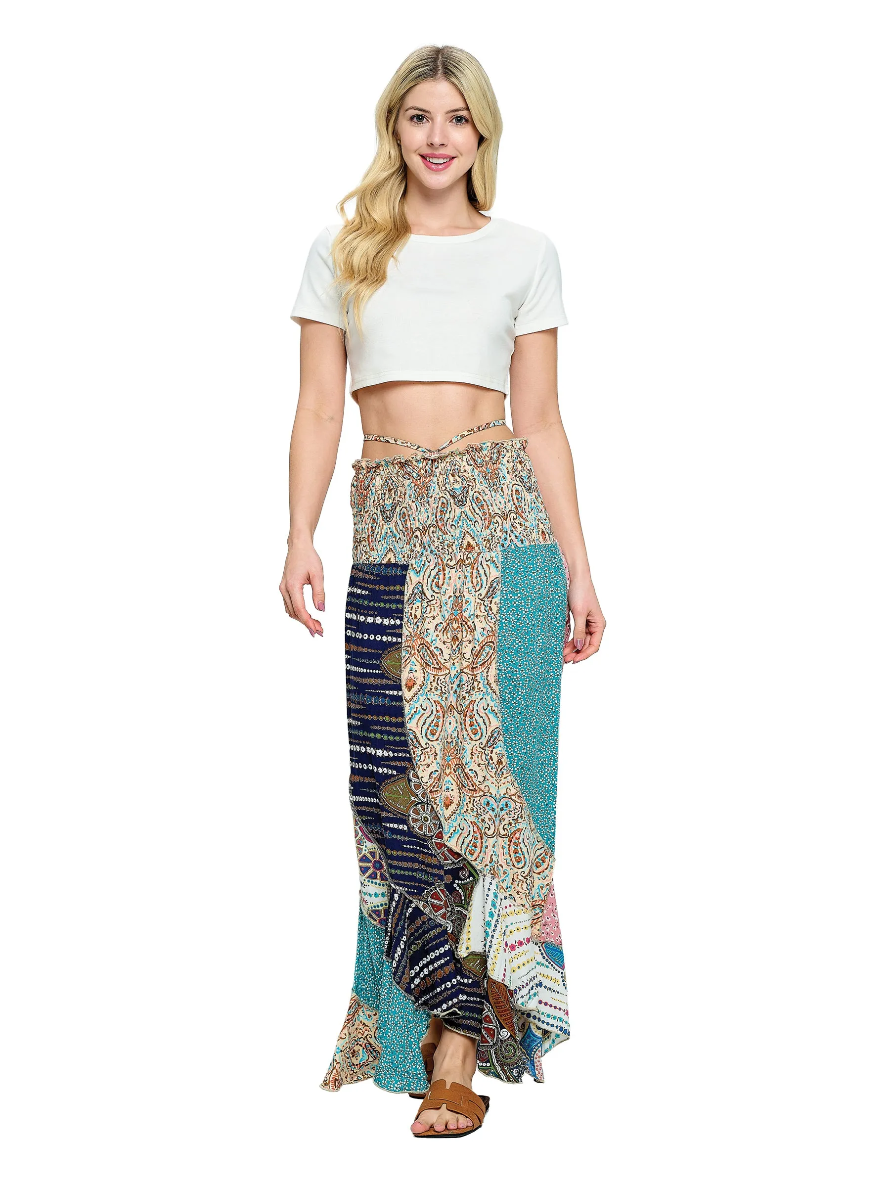 Boho Convertible Dress to Skirt