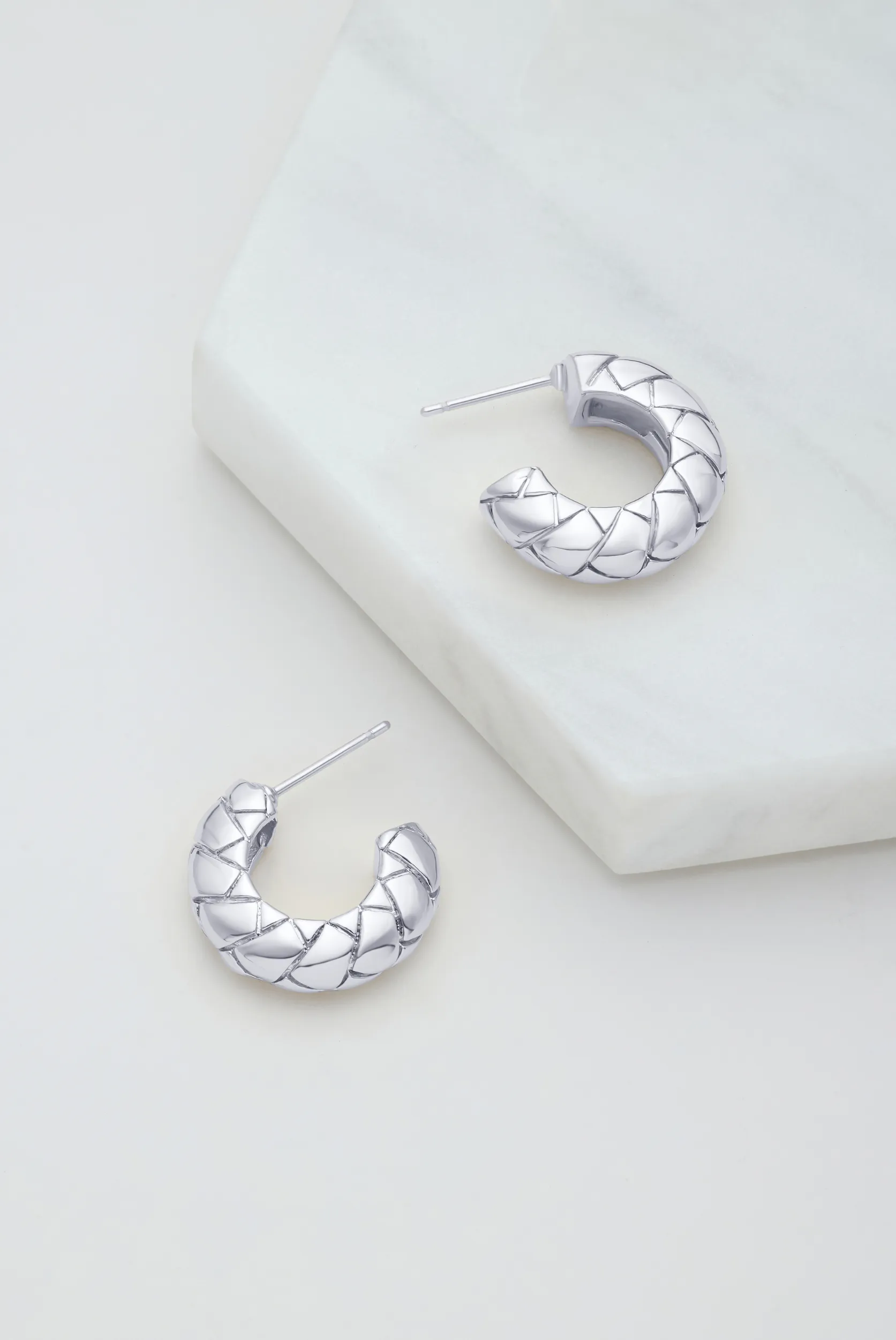 Briana Hoop - Silver