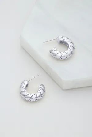 Briana Hoop - Silver