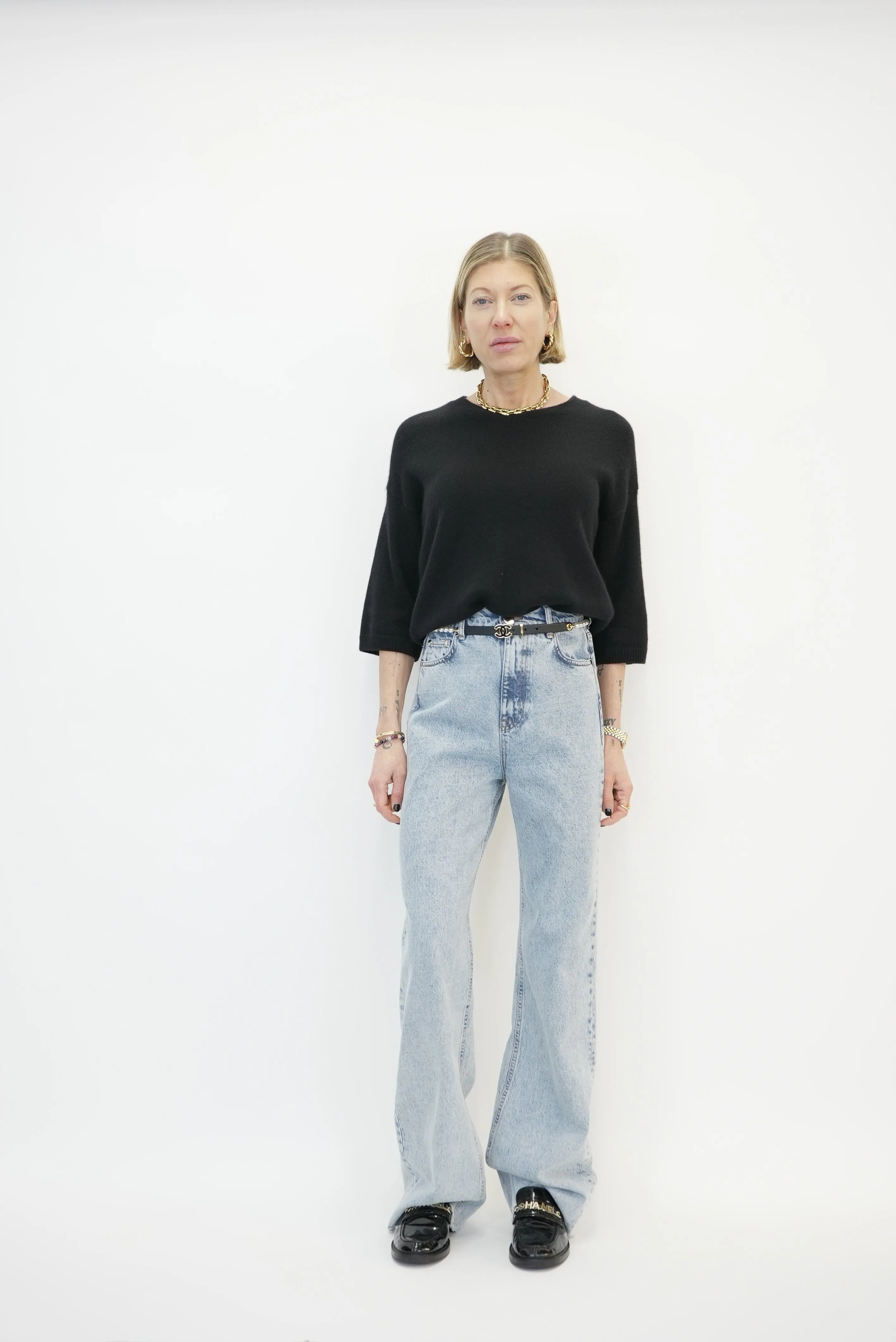 CAMILLE SWEATER IN BLACK