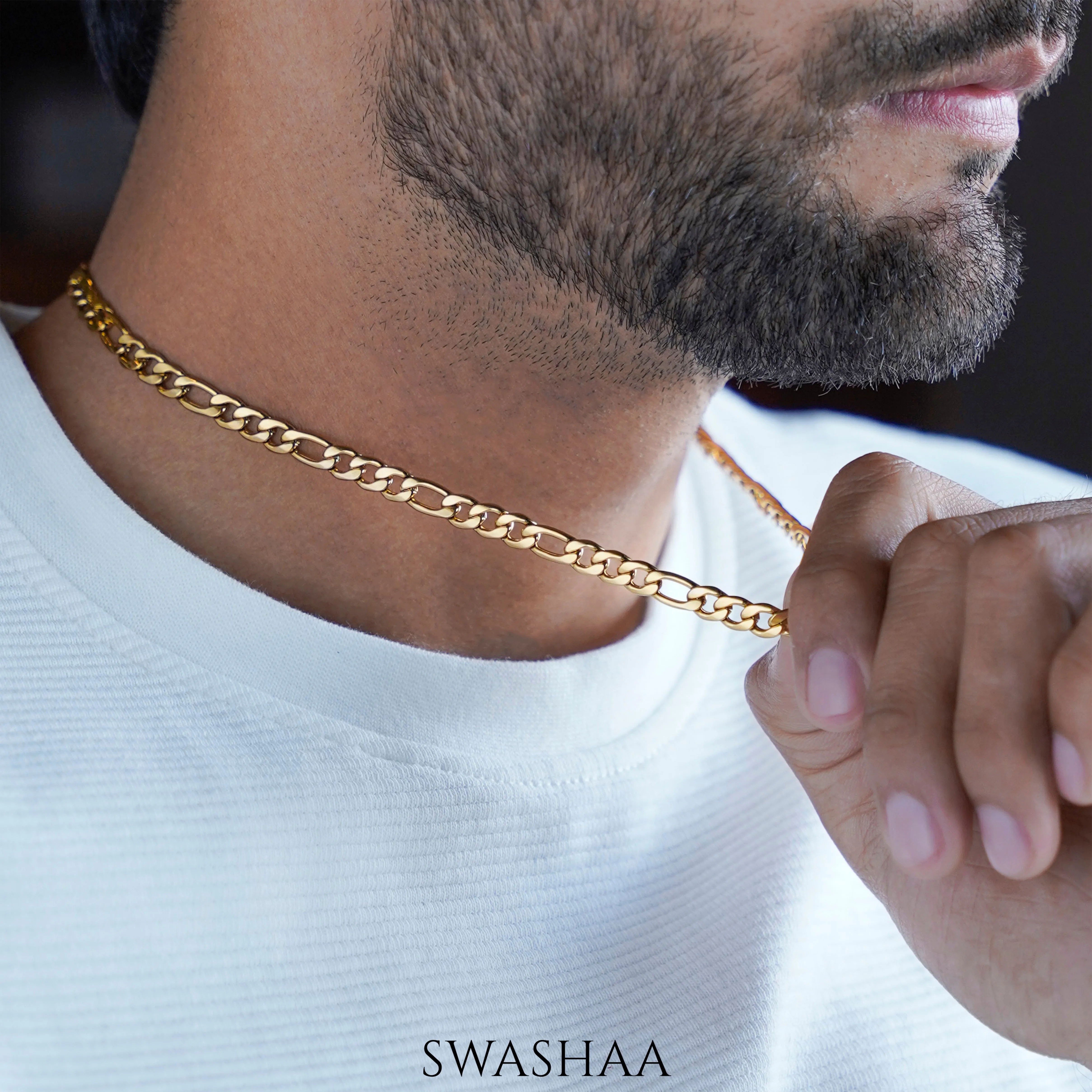 Carron 18K Gold Plated Chain
