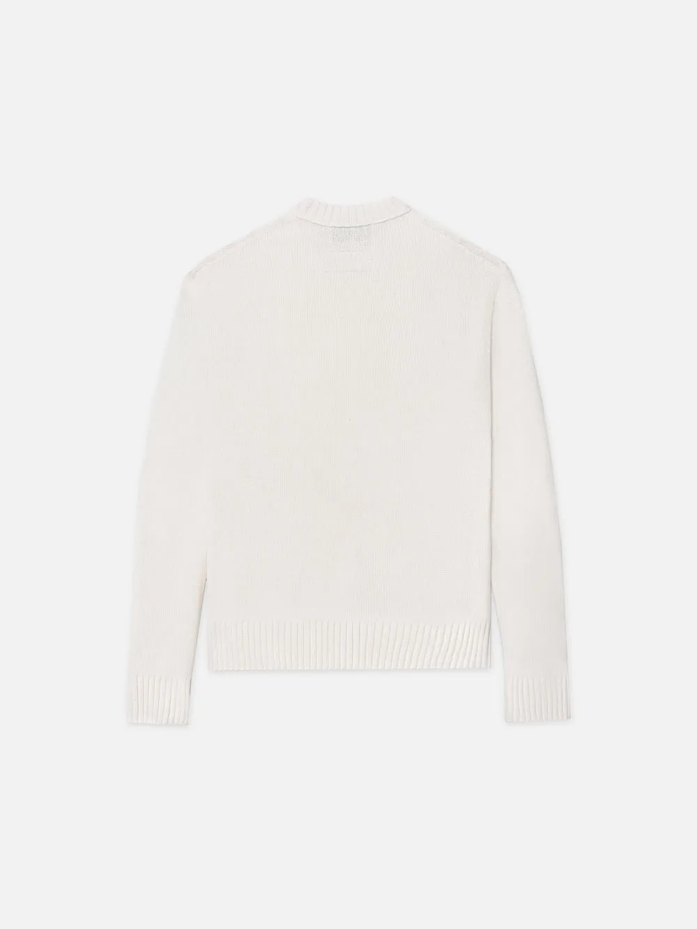 Cashmere Crewneck Sweater -- Cream