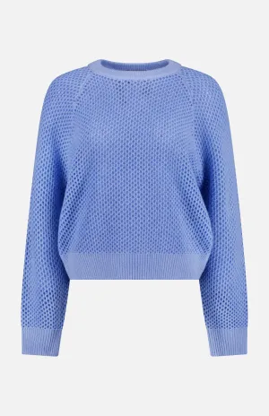 Cashmere Mesh Sweater