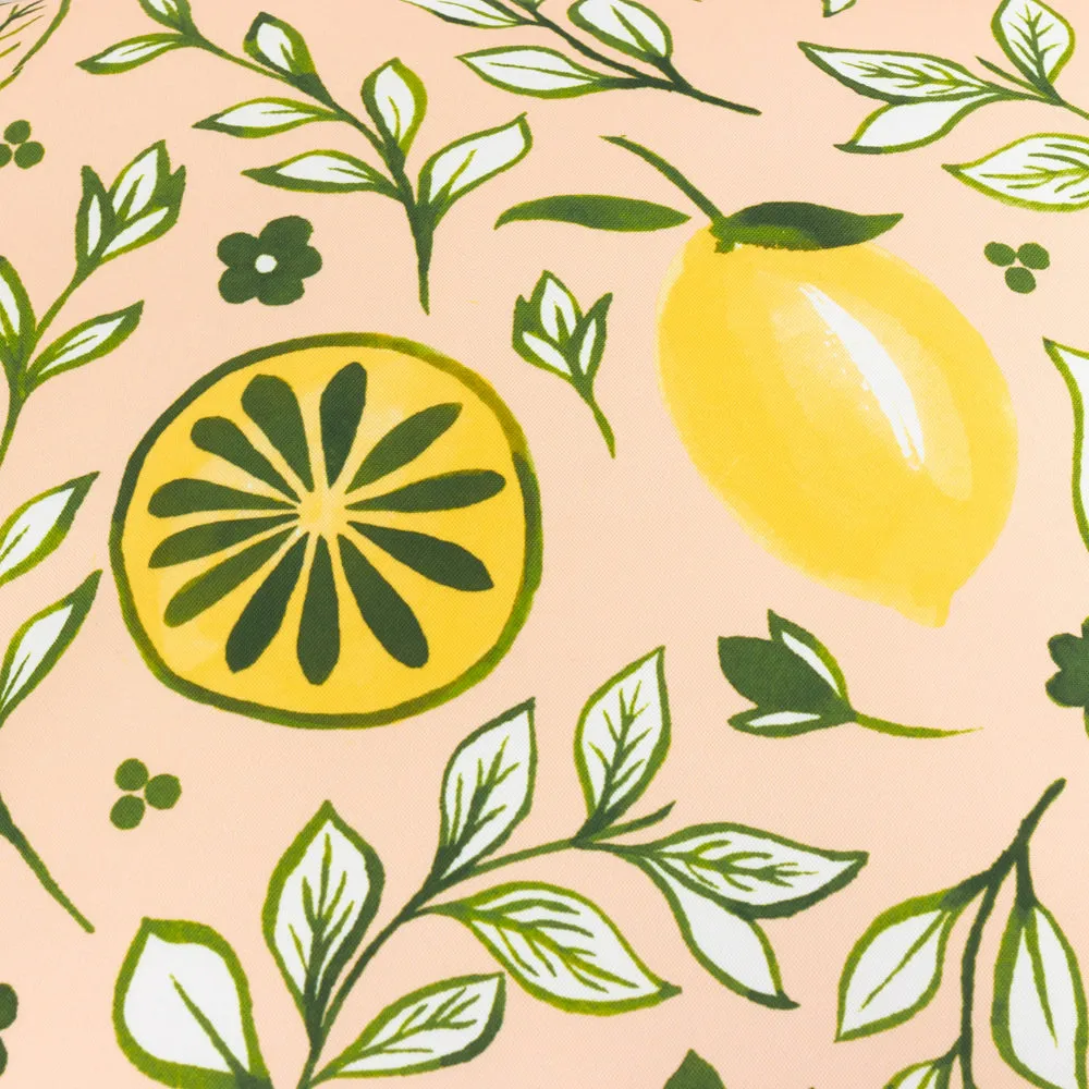 Citronello Printed Outdoor Cushion Peach