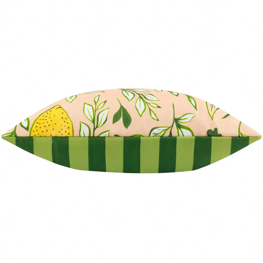 Citronello Printed Outdoor Cushion Peach
