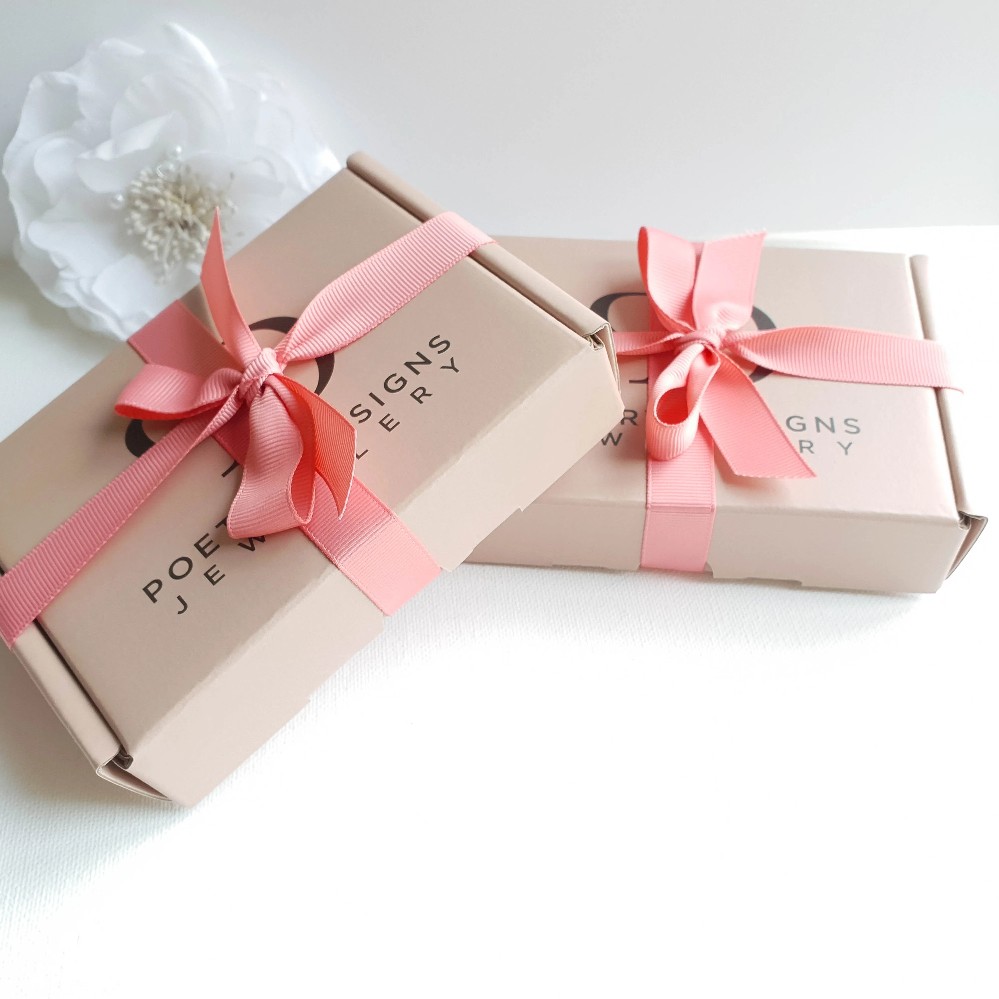 Clip on Drop Earrings Rose Gold-Nicole