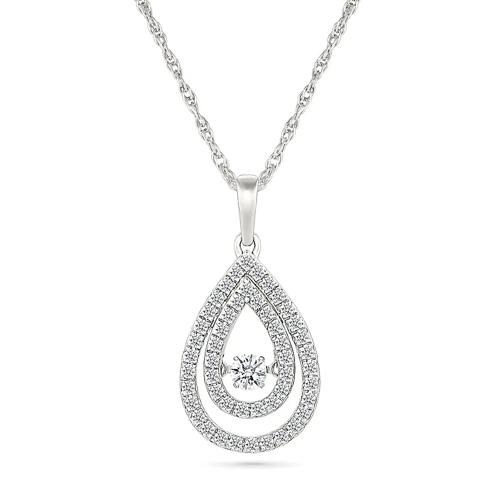 Disney Halo Diamond Pendant