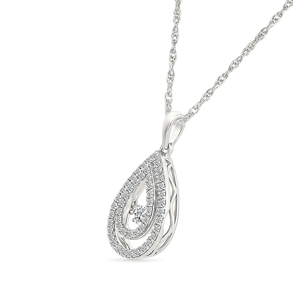 Disney Halo Diamond Pendant