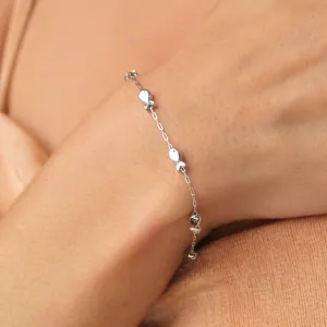 Elegant Puffed Shine Fish Bracelet & Anklet - Customizable Length