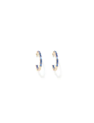 Finlay Fine Stone Hoop Earrings