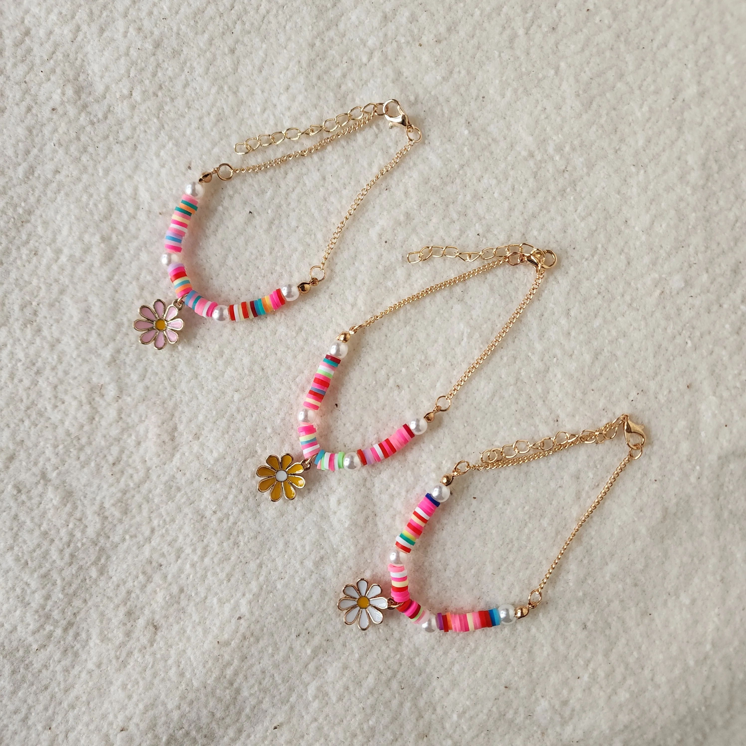 Flower Anklets