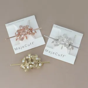 Flower Maje Cuff Pony Hook