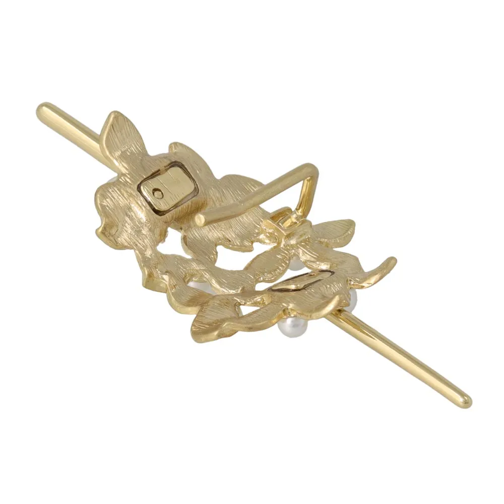 Flower Maje Cuff Pony Hook