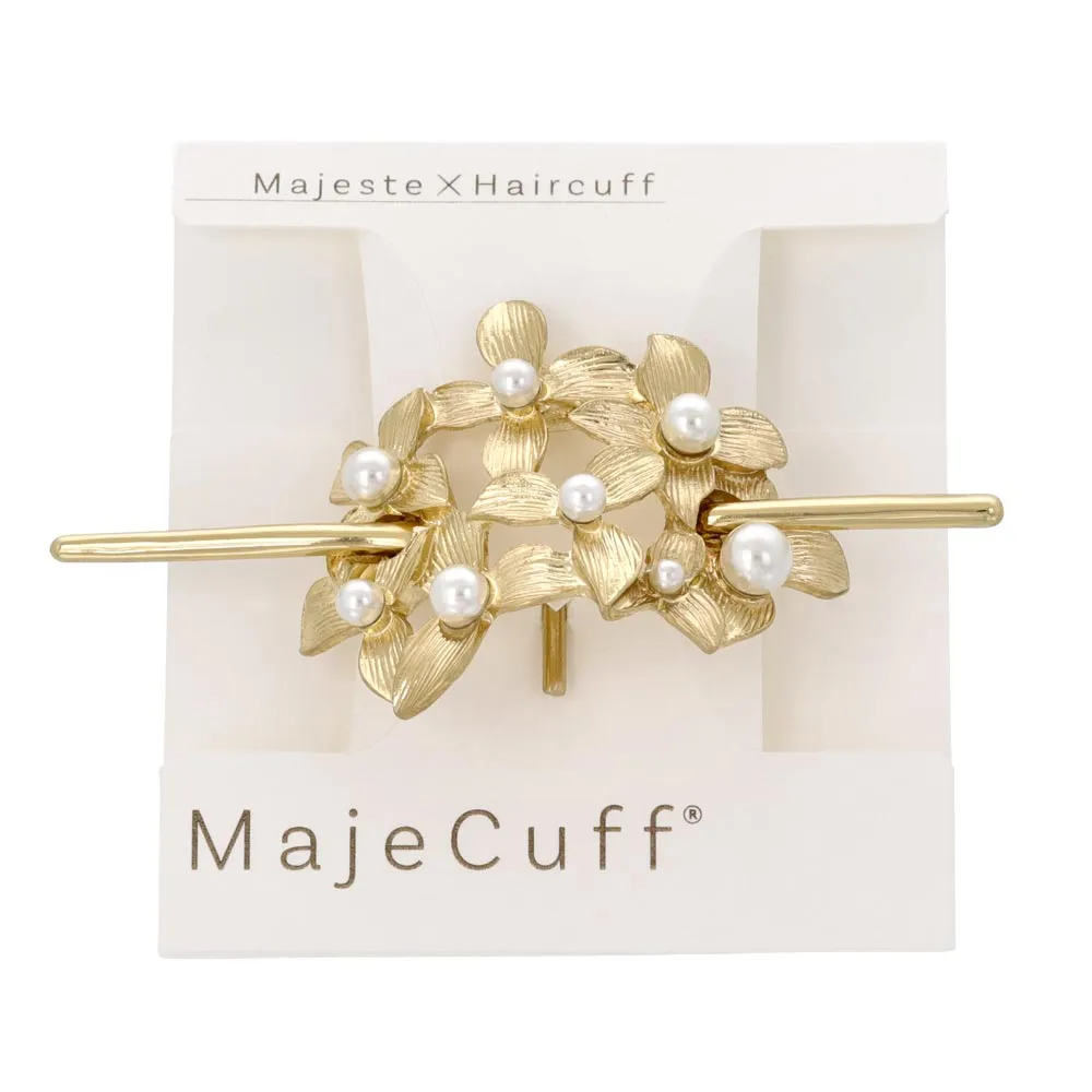 Flower Maje Cuff Pony Hook