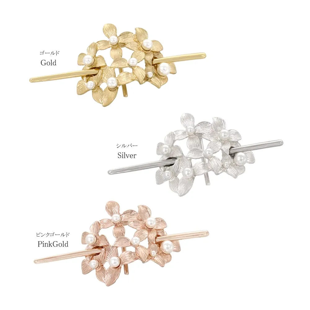 Flower Maje Cuff Pony Hook