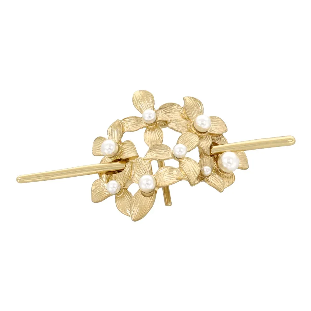 Flower Maje Cuff Pony Hook
