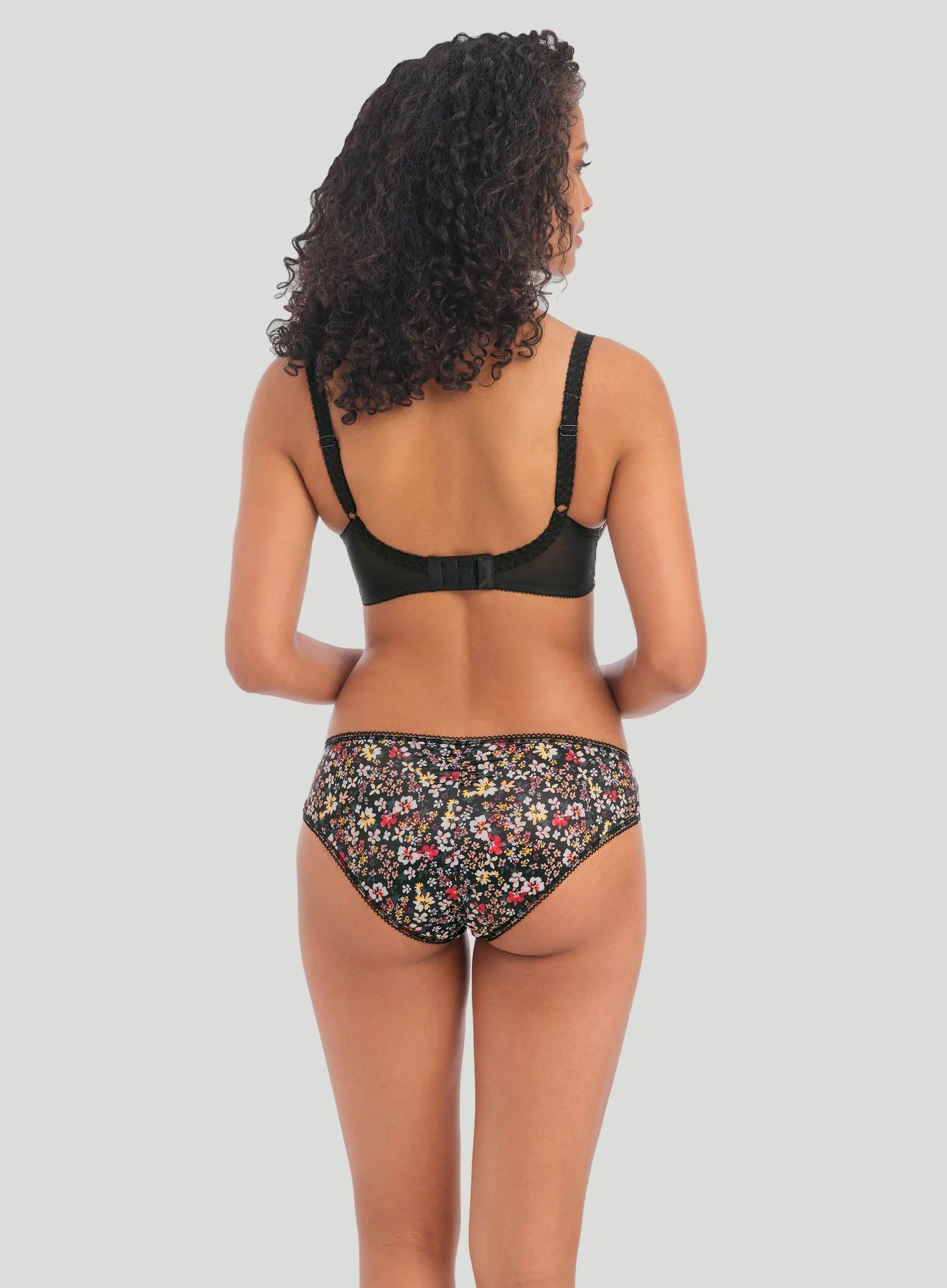 Freya: Boho Vibes Underwired Plunge Bra Black
