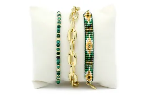 Gerbera Bracelet Stack