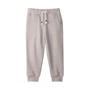 Hatley Athletic Grey Slim Fit Joggers - Grey Melange