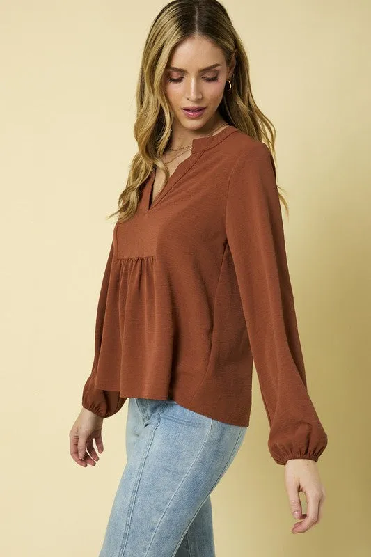 Kailana Top (Camel)