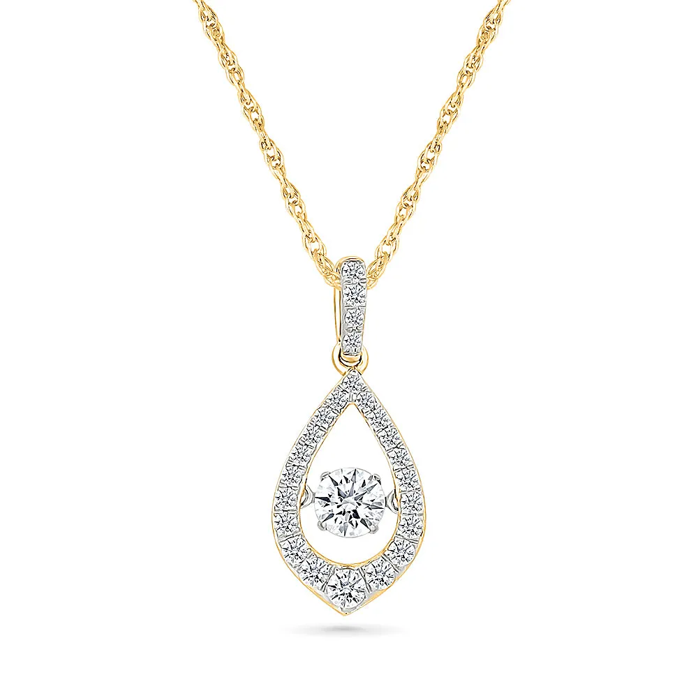 Lamia Diamond Pendant