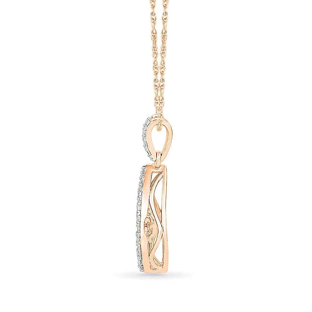 Lamia Diamond Pendant