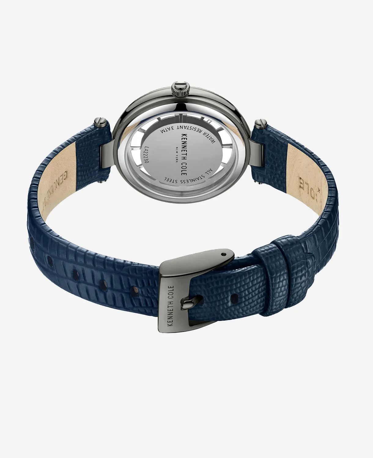 Modern Classic Slim Water Resistant Leather Strap Watch