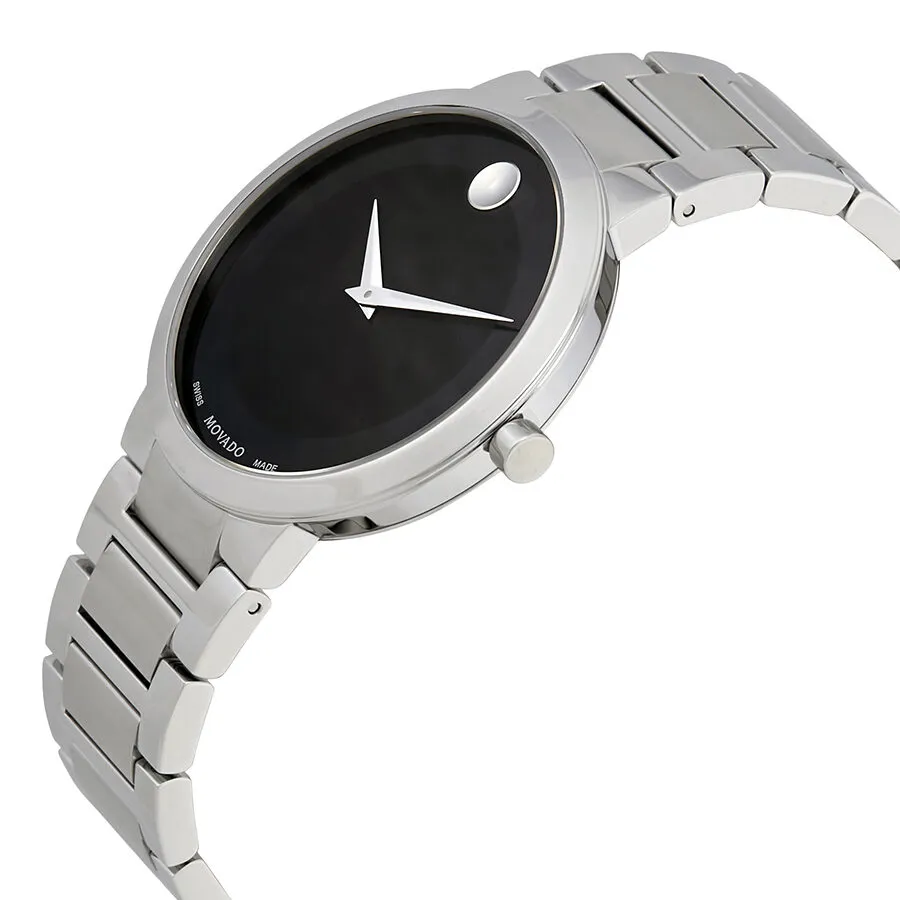 Movado Modern Classic Black Dial Men's Watch 0607119