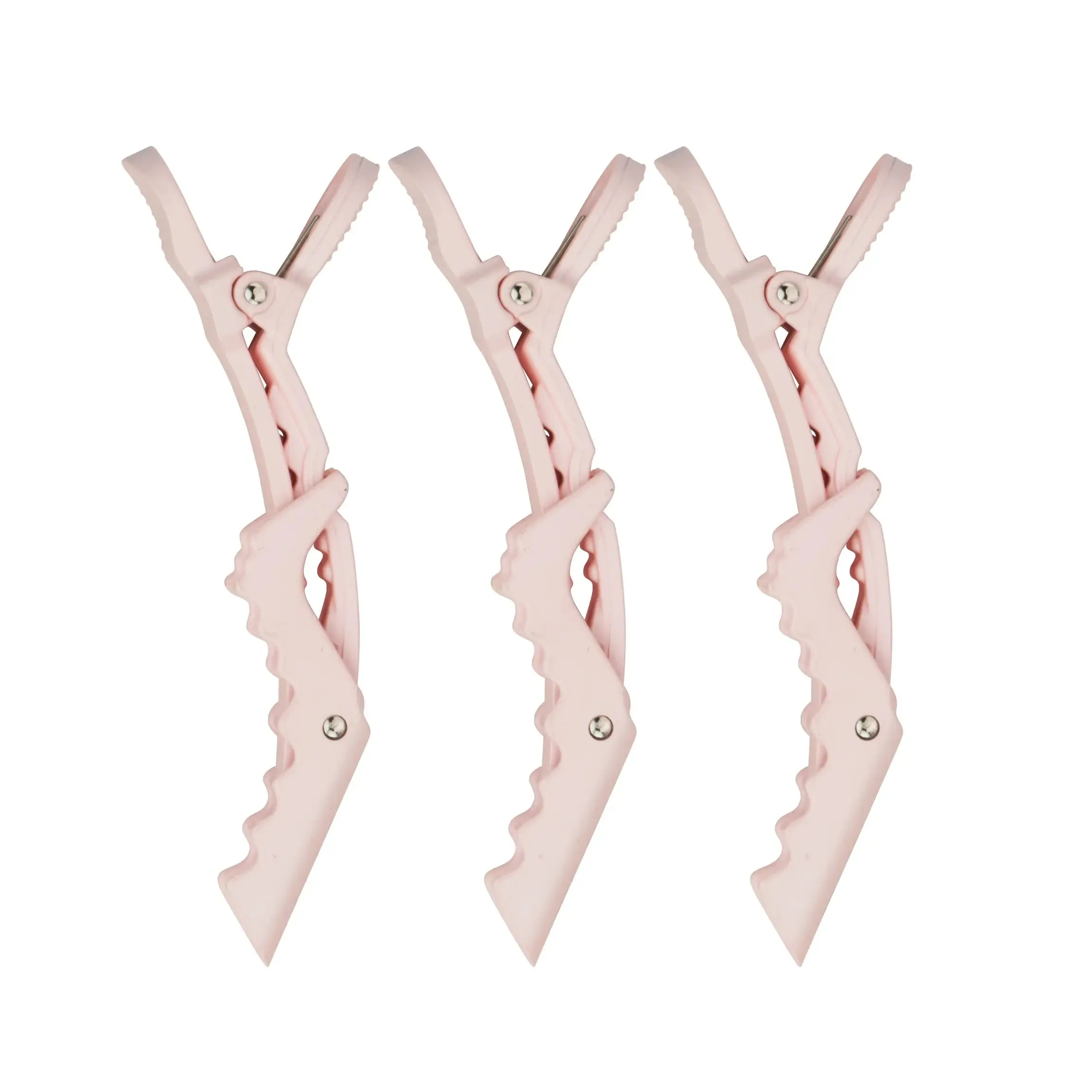 No Slip Crocodile Clip 3pc - Blush