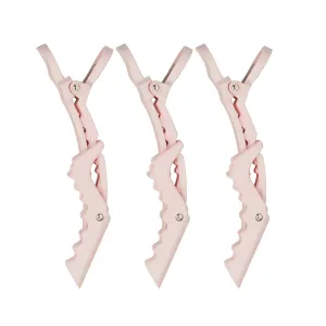 No Slip Crocodile Clip 3pc - Blush