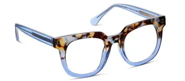 PEEPERS BLUE LIGHT READING GLASSES SHOWBIZ BLUE QUARTZ