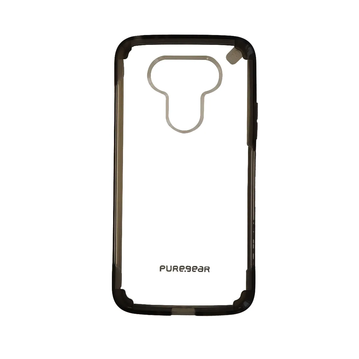 PureGear Slim Shell PRO Protective Case Cover for LG G5 - Clear / Light Gray