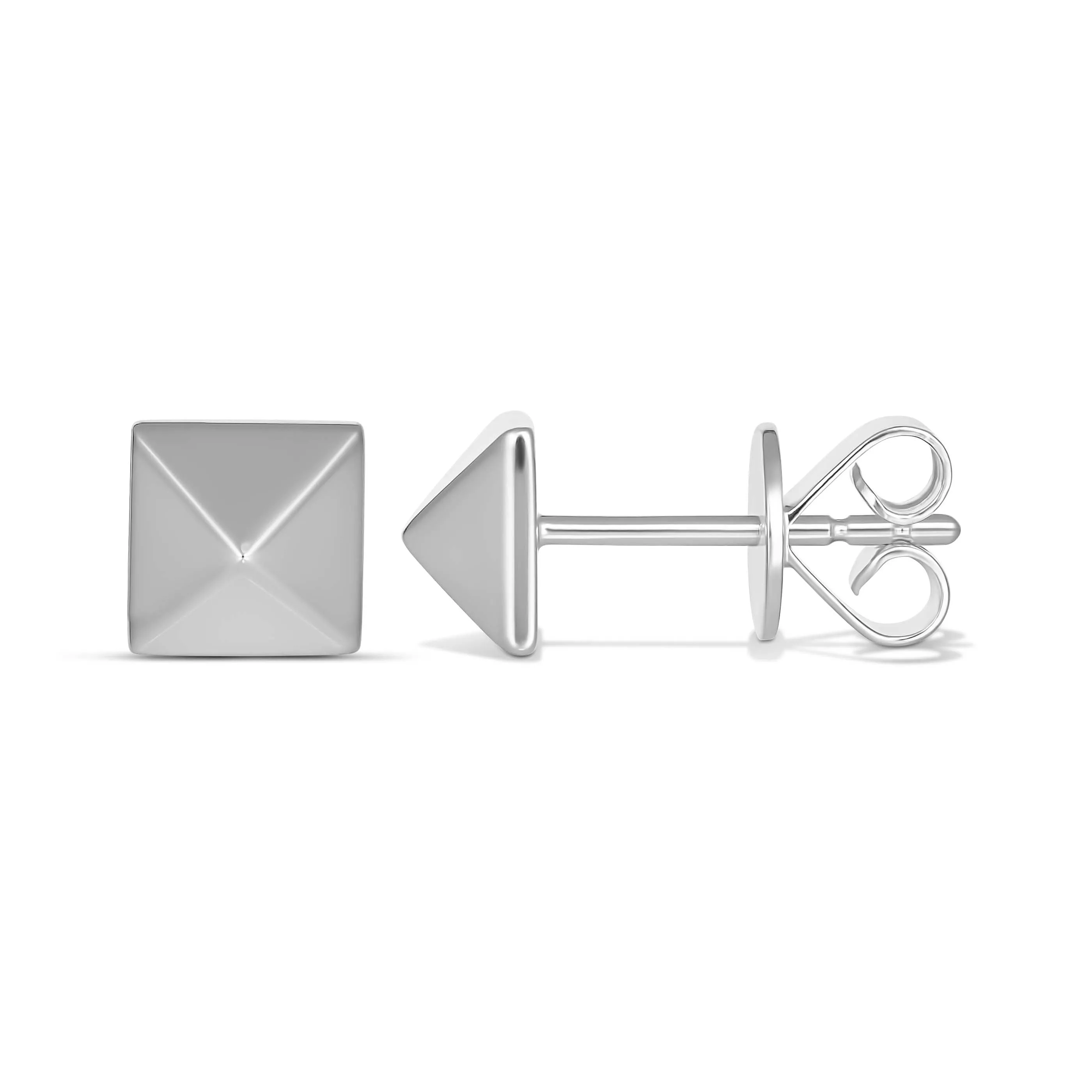 R.08® Matrix Studs | White Gold