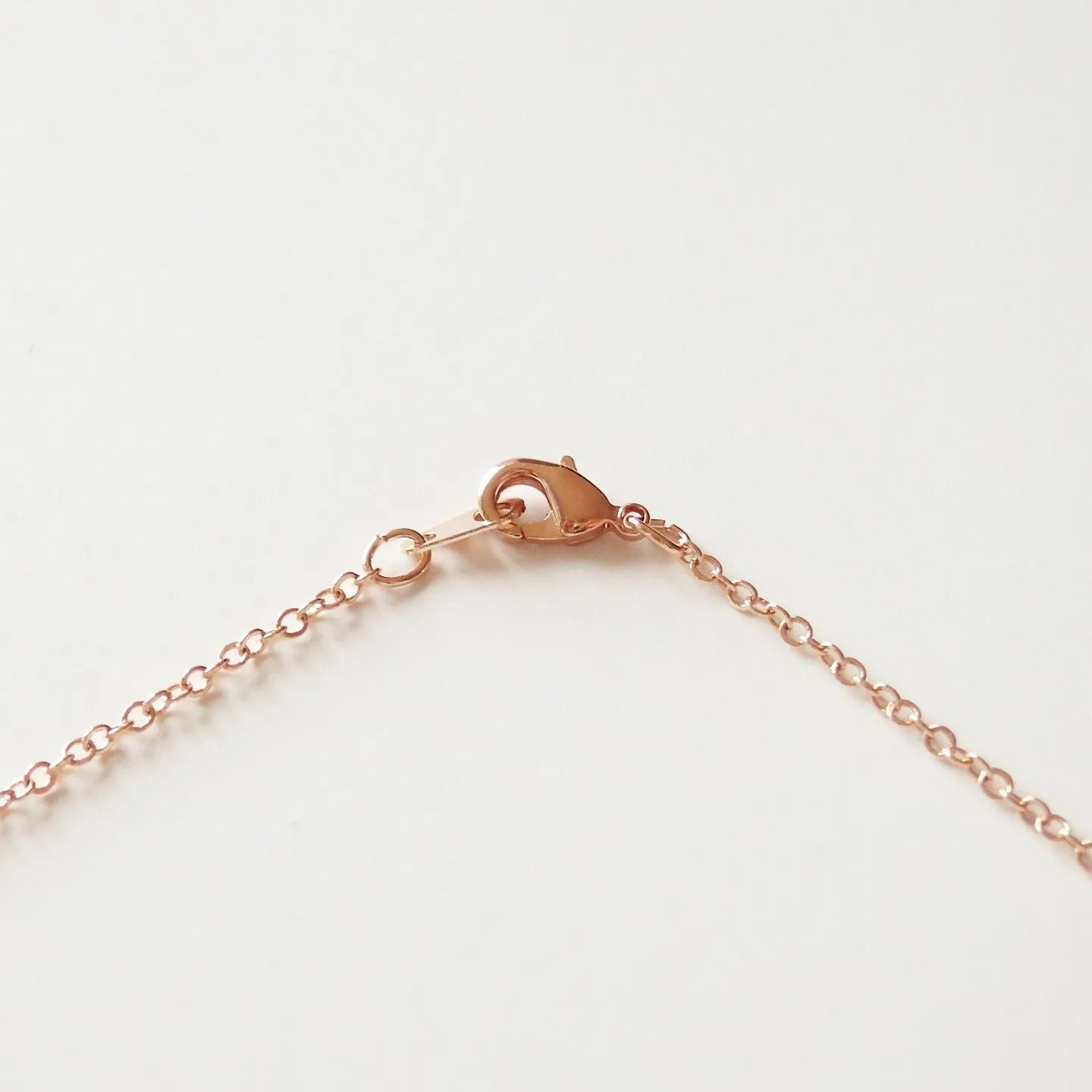 Rose Gold Bar Necklace by Adruzy, Best Selling Item!