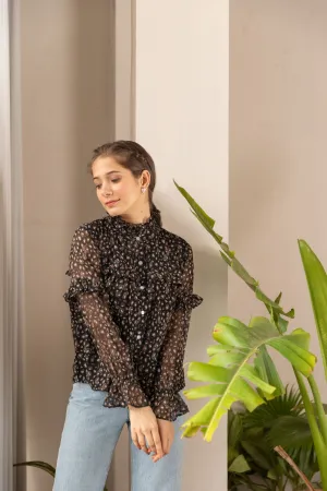 RUFFLE TOP