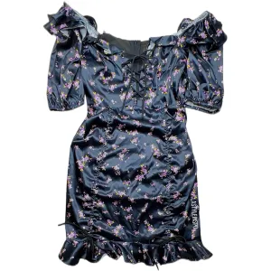 Secret Agent Puffed Sleeves Size XS
