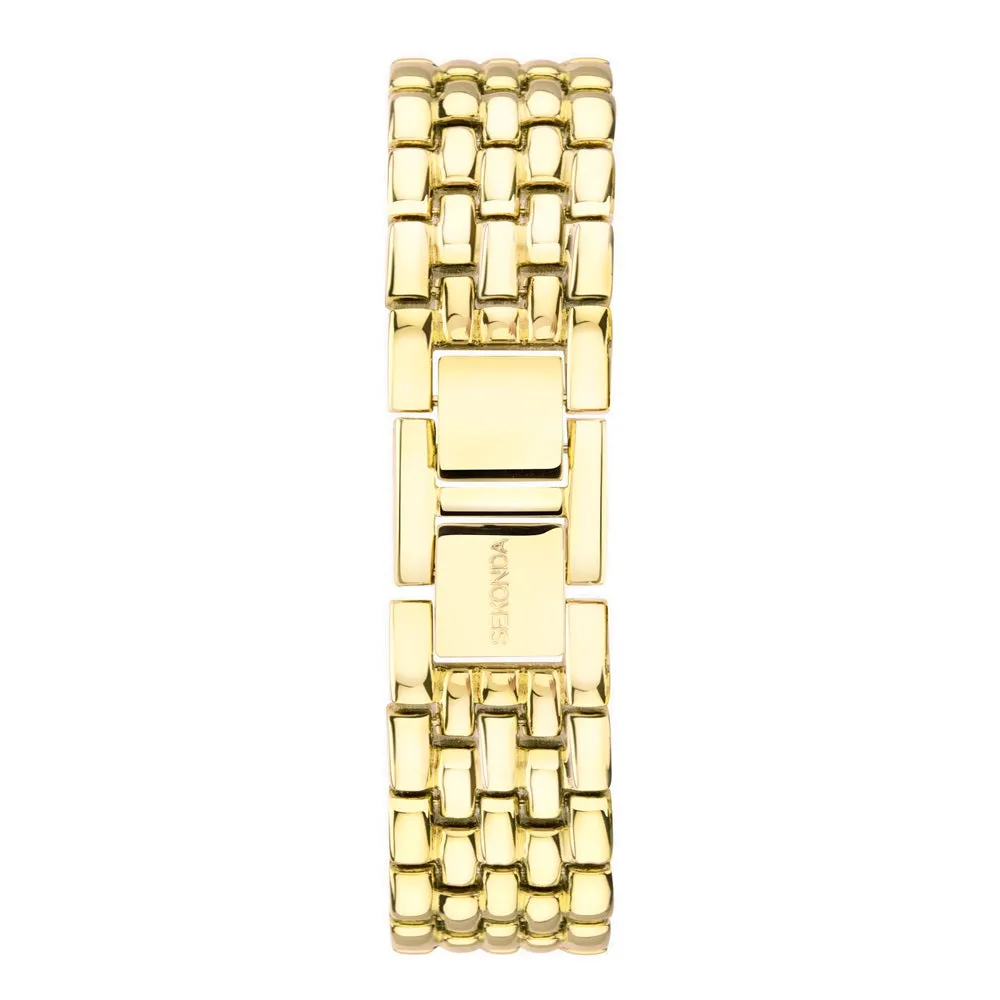 Sekonda Classic Monica Maxi Gold Plated Ladies Watch 40657