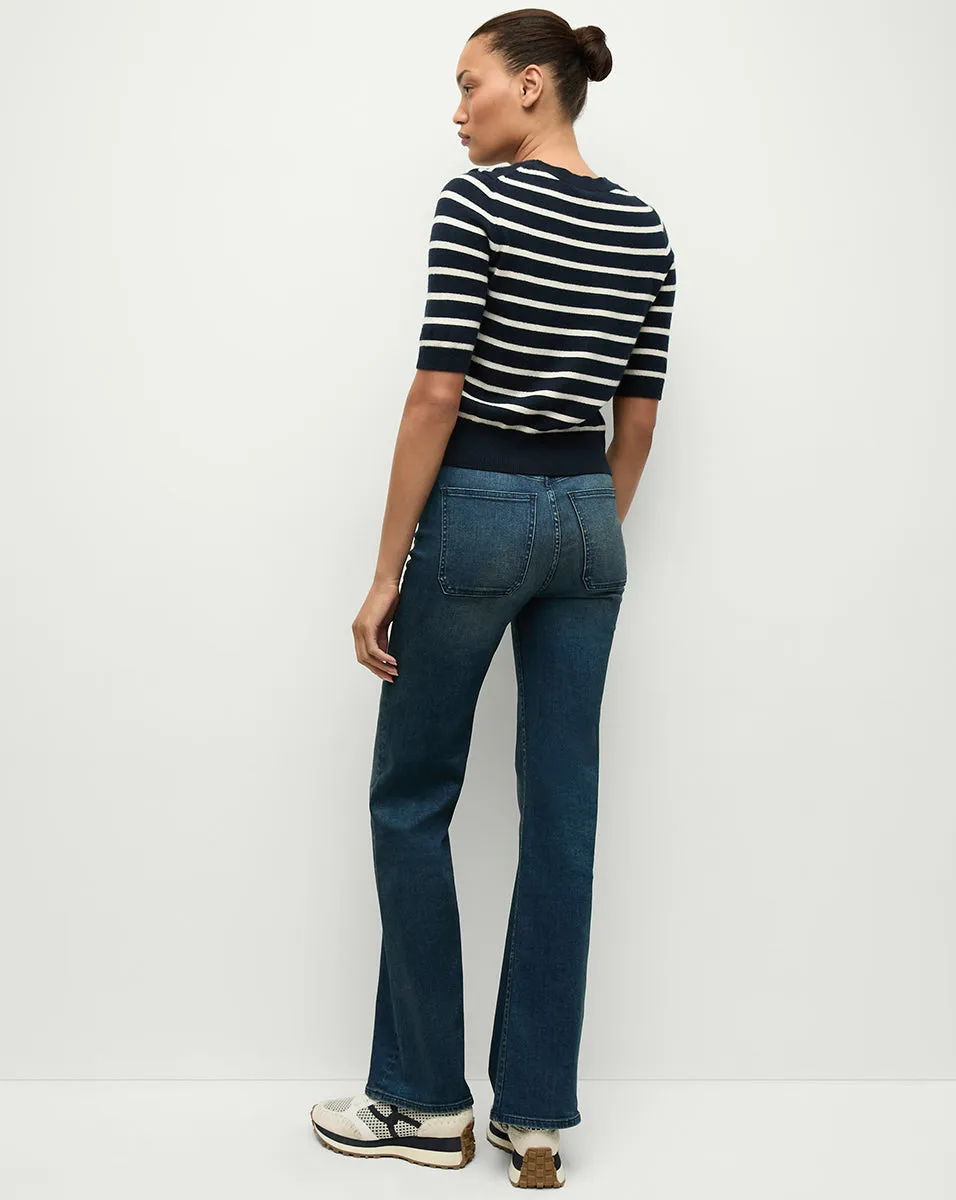 Shana Cashmere Striped Sweater