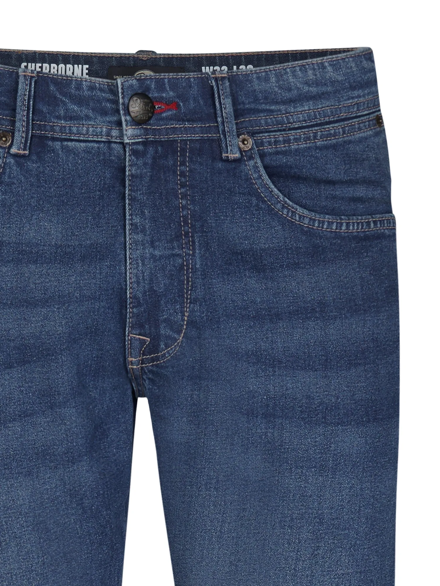 Sherborne Classic Slim Fit Jeans Palmstone