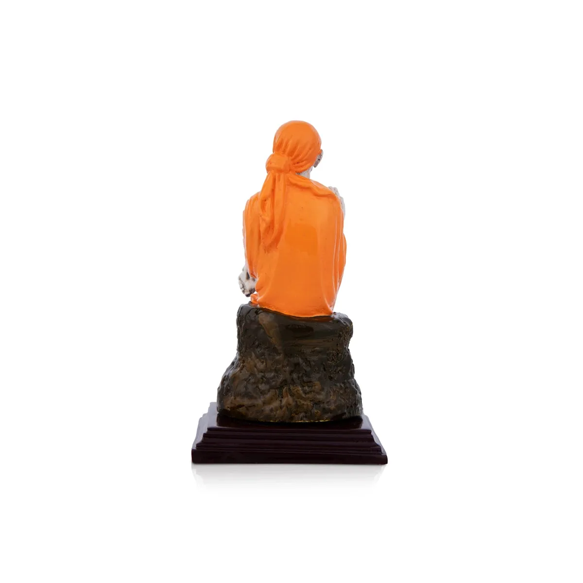 Shirdi Saibaba - 5 Inches | Sai Baba Murti/ Marble Dust Saibaba Statue/ Sai Baba Idol for Home