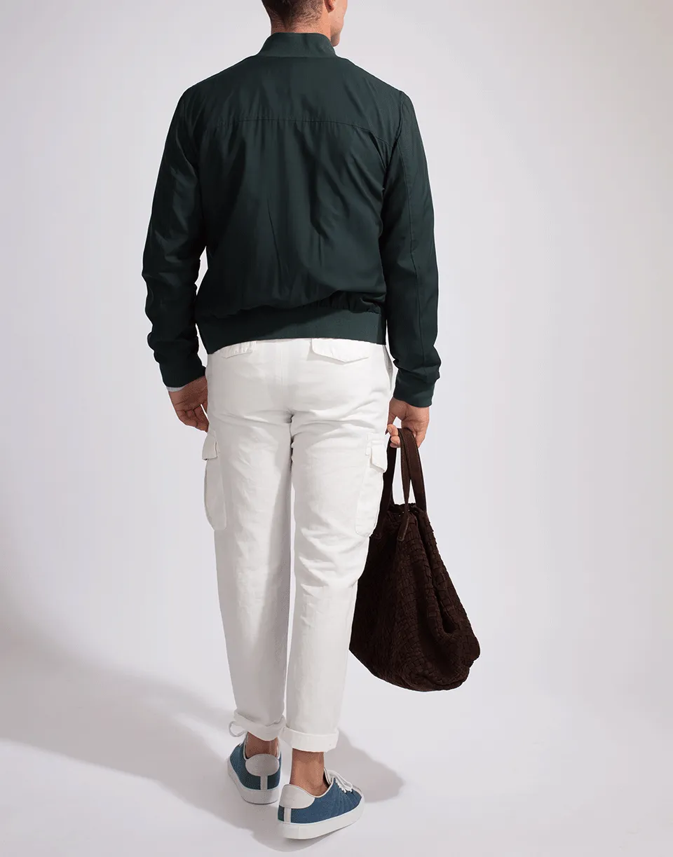 Silk Water Resistant Bomber