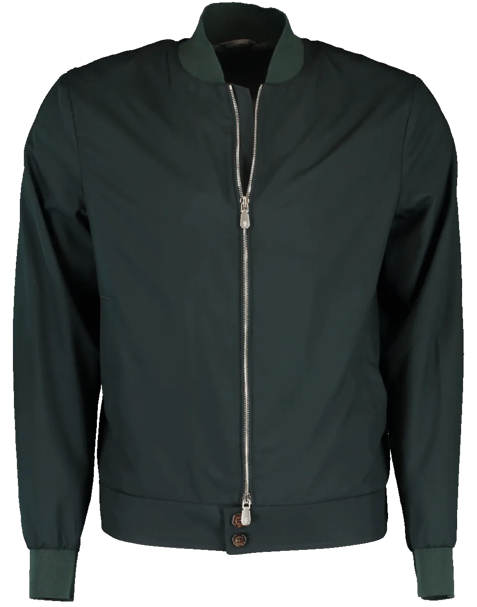 Silk Water Resistant Bomber