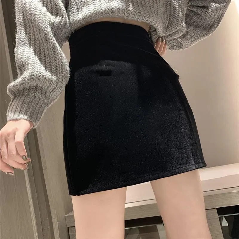 Skirt with Star Zipper